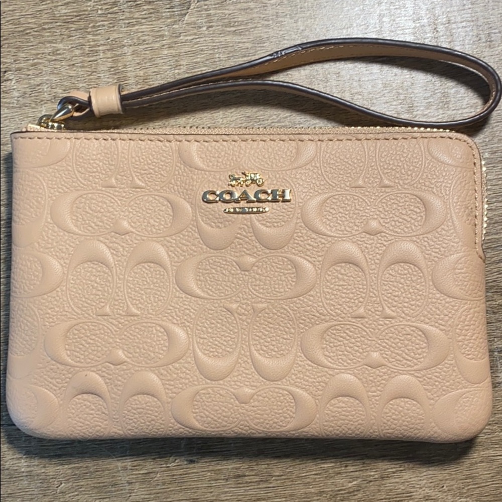 Authentic Coach Wristlet